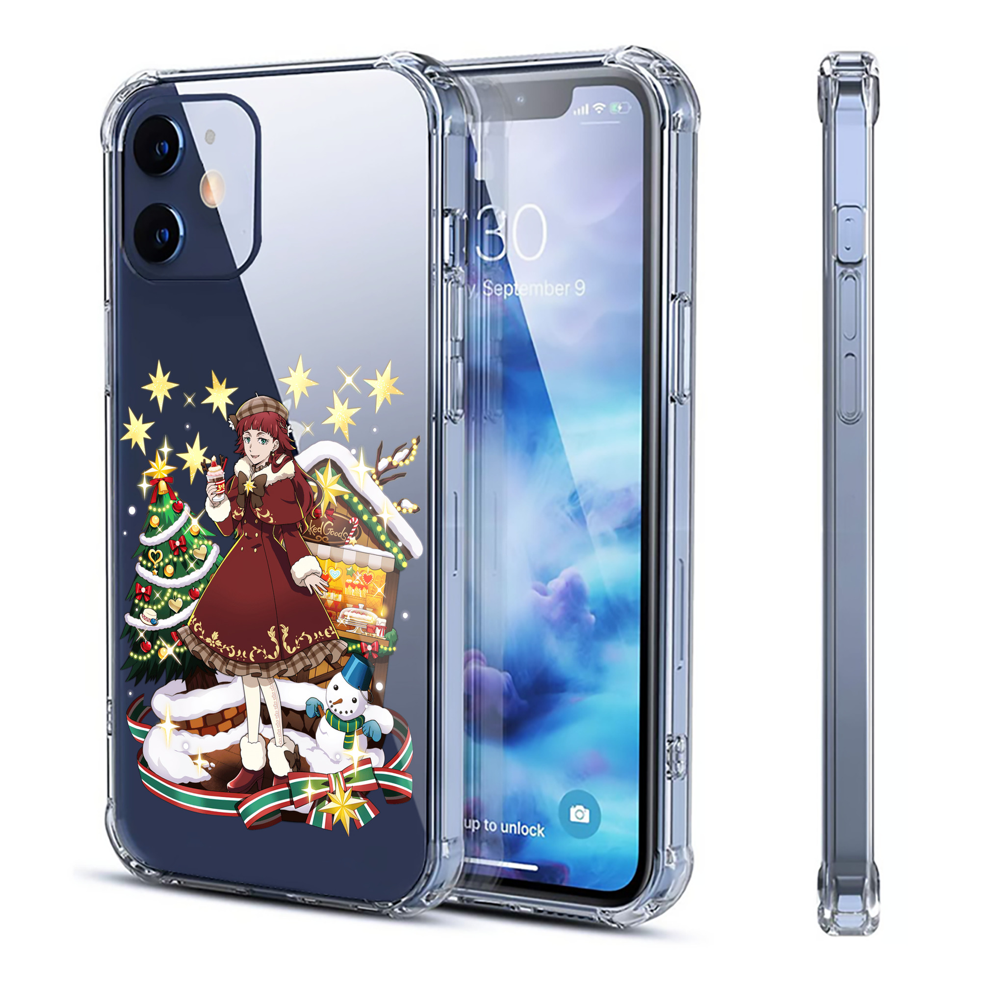 （画像用） 文豪ストレイドッグス Bungo Stray Dogs 【iPhone 12シリーズ対応】透明スマホケース（クリアソフトケース）